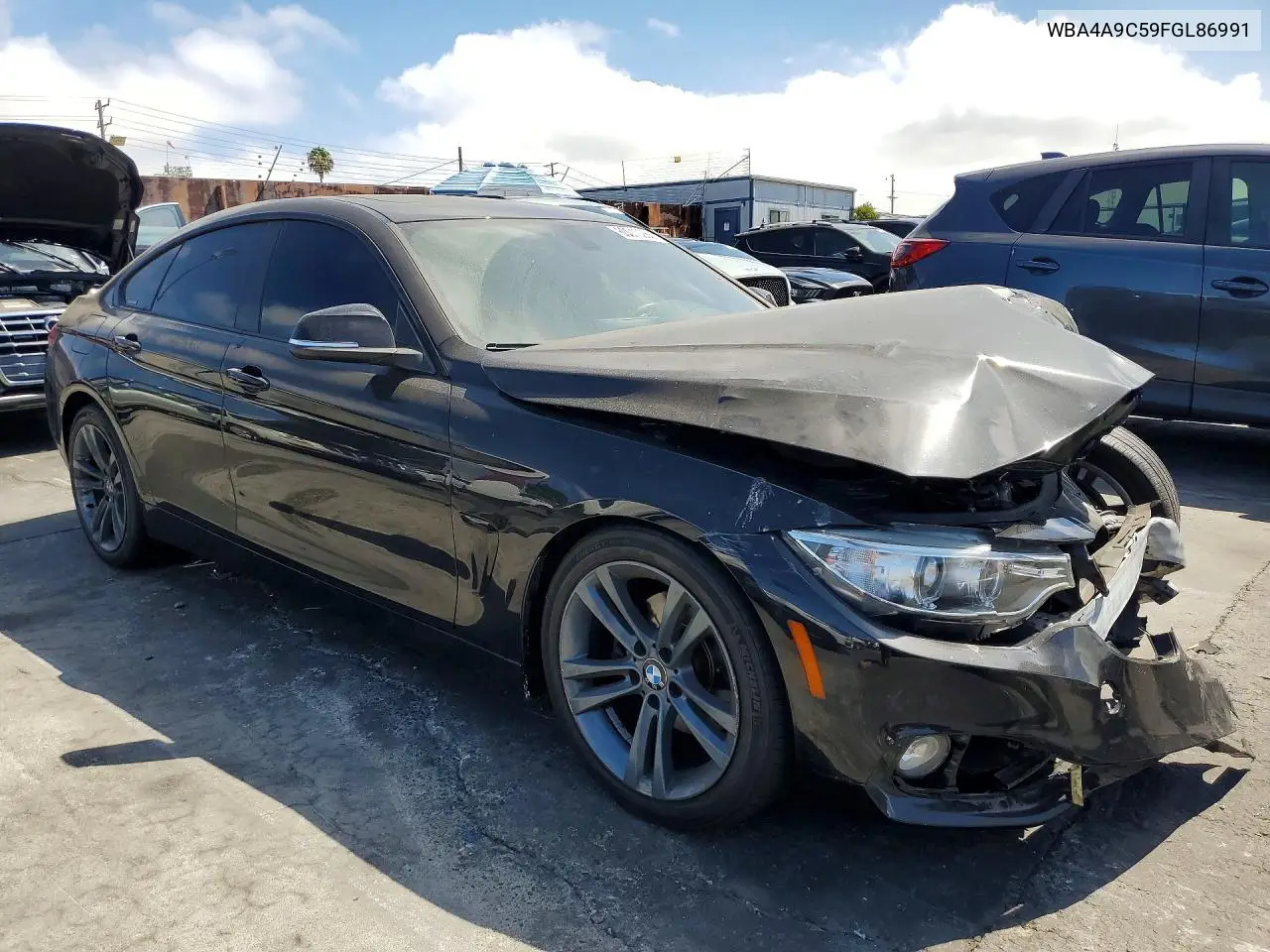 2015 BMW 428 I Gran Coupe Sulev VIN: WBA4A9C59FGL86991 Lot: 60010286