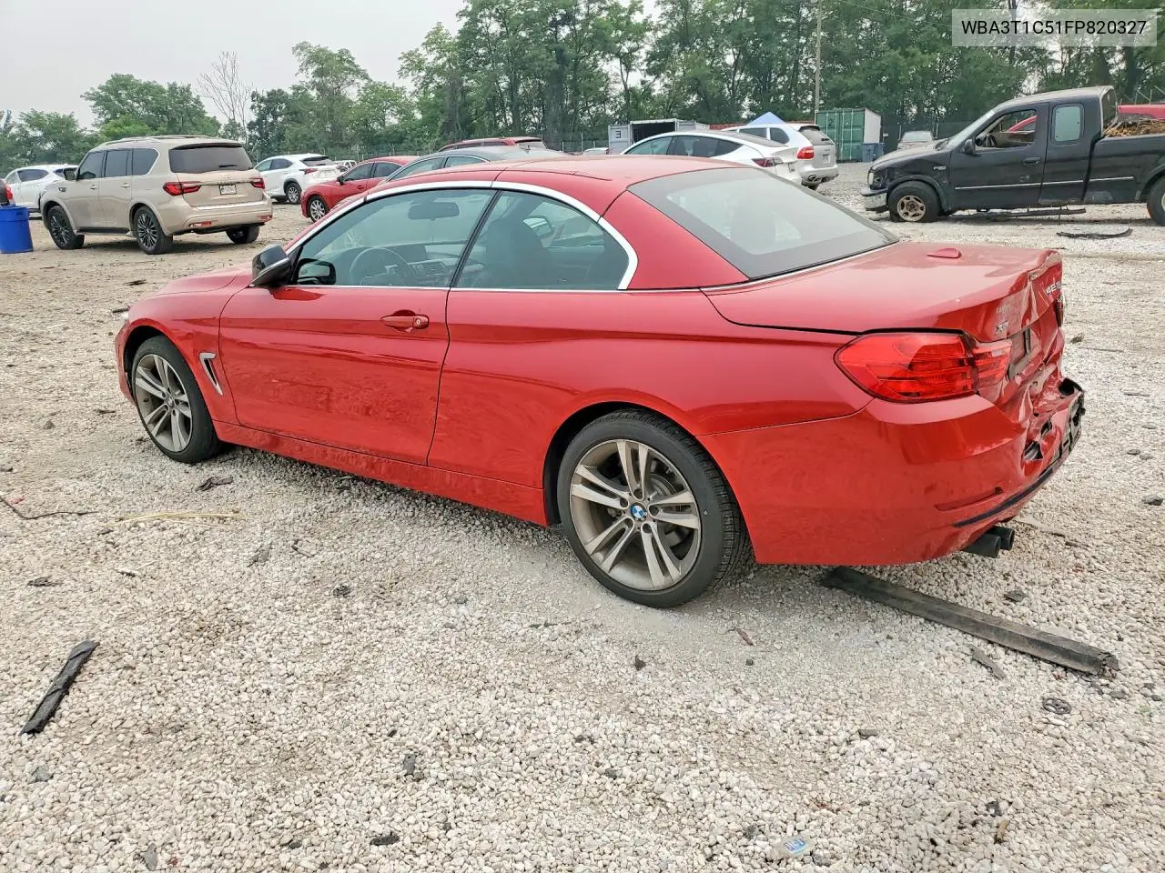 2015 BMW 428 Xi Sulev VIN: WBA3T1C51FP820327 Lot: 60500186