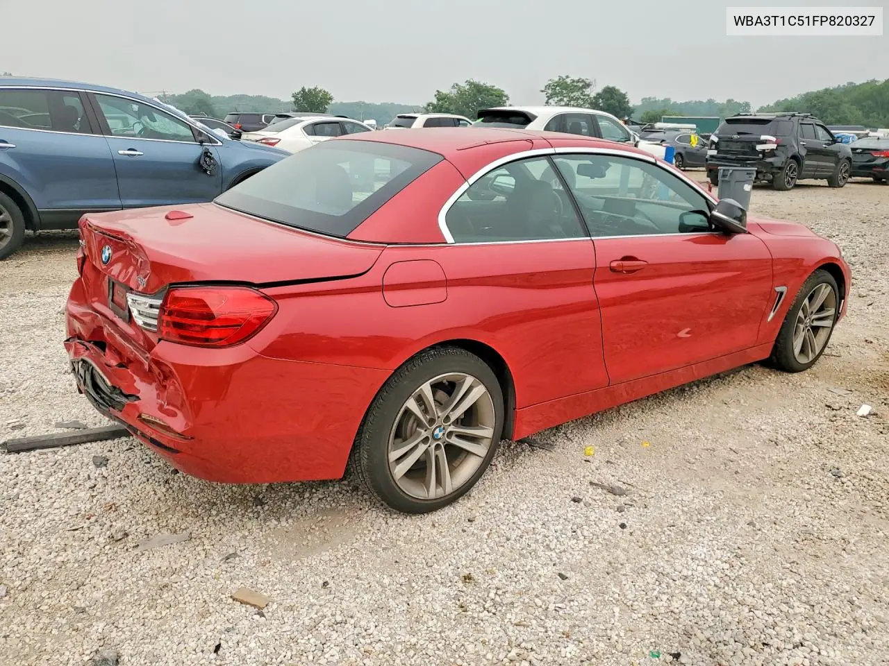 2015 BMW 428 Xi Sulev VIN: WBA3T1C51FP820327 Lot: 60500186