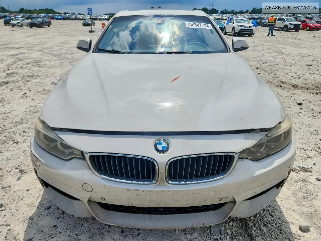 2015 BMW 428 I VIN: WBA3N7C51FK225116 Lot: 60807396