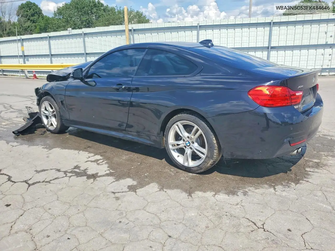 2015 BMW 428 Xi VIN: WBA3N5C53FK484646 Lot: 61610256