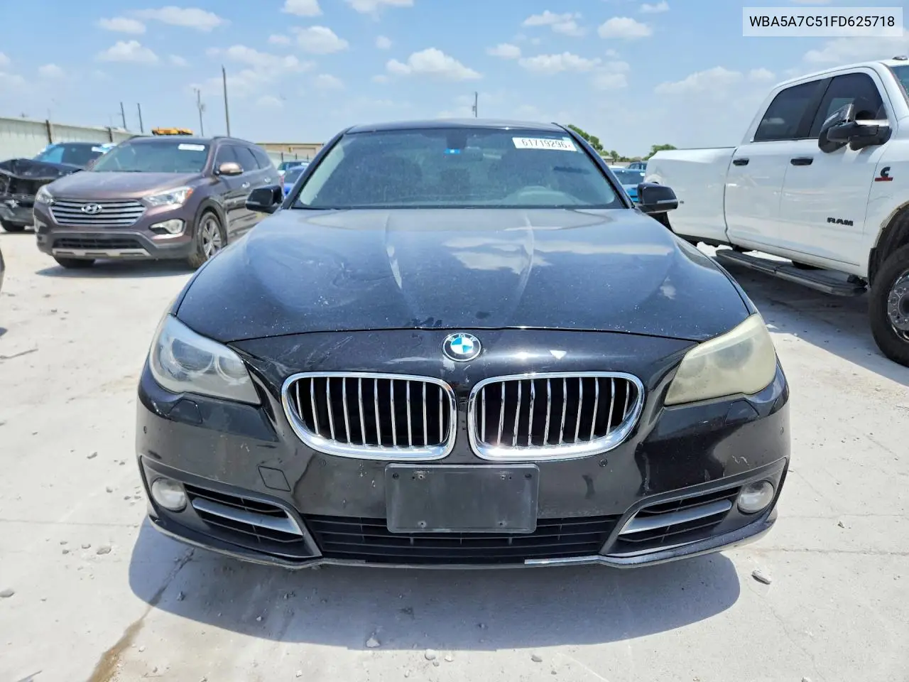 2015 BMW 528 Xi VIN: WBA5A7C51FD625718 Lot: 61719296