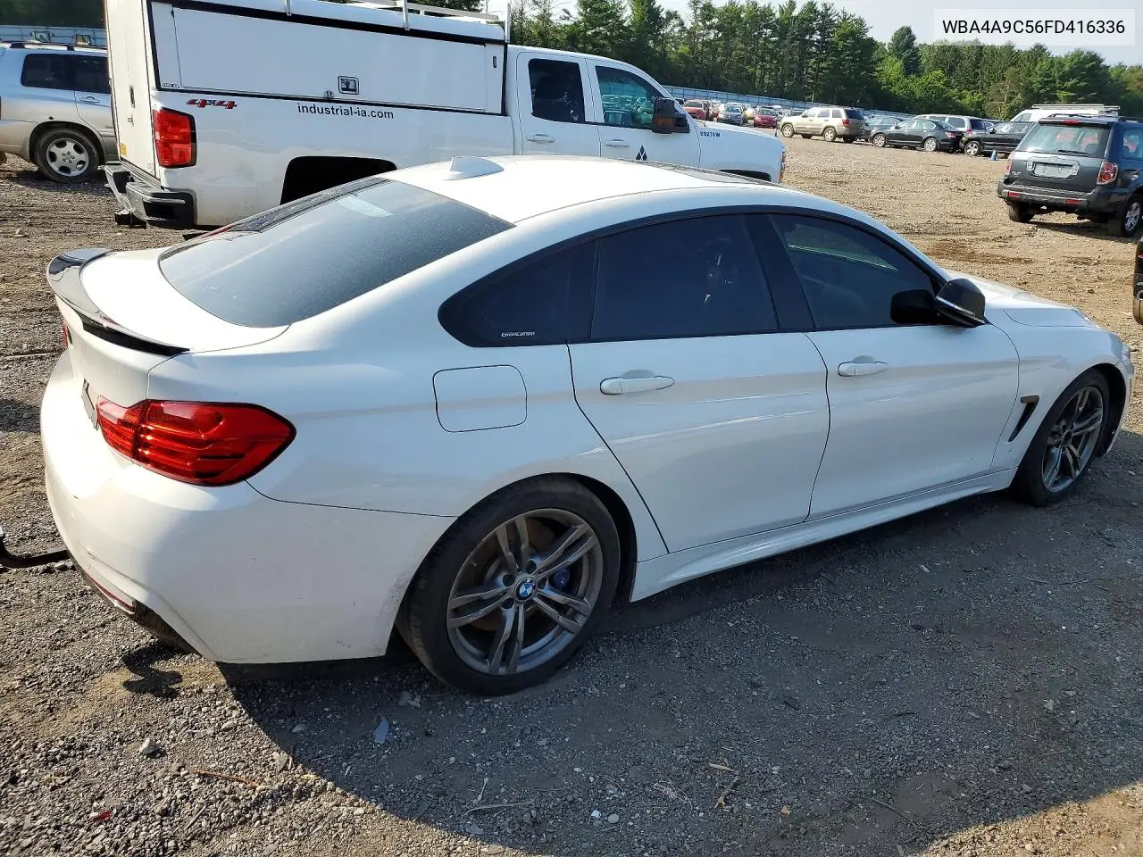 2015 BMW 428 I Gran Coupe Sulev VIN: WBA4A9C56FD416336 Lot: 61734266