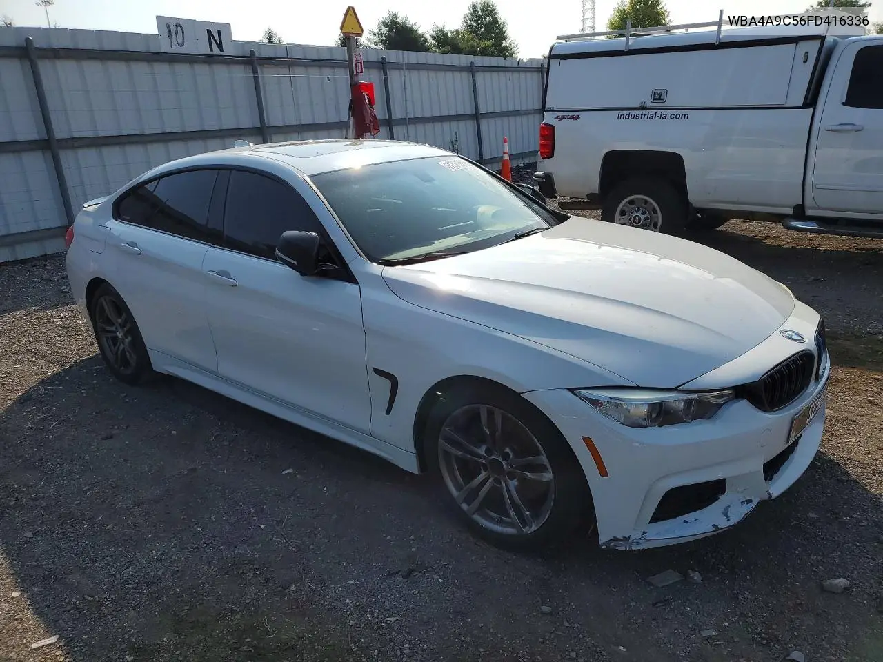 2015 BMW 428 I Gran Coupe Sulev VIN: WBA4A9C56FD416336 Lot: 61734266