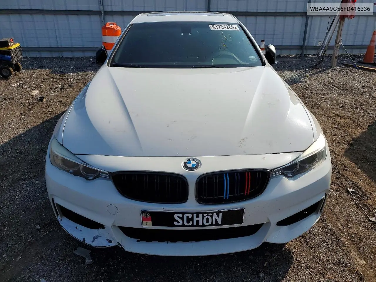 2015 BMW 428 I Gran Coupe Sulev VIN: WBA4A9C56FD416336 Lot: 61734266
