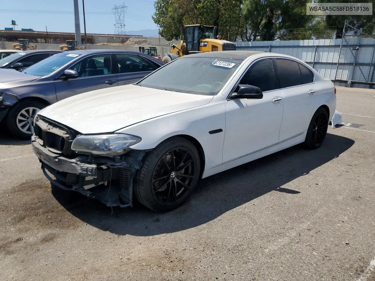 2015 BMW 528 I VIN: WBA5A5C58FD518136 Lot: 62127236