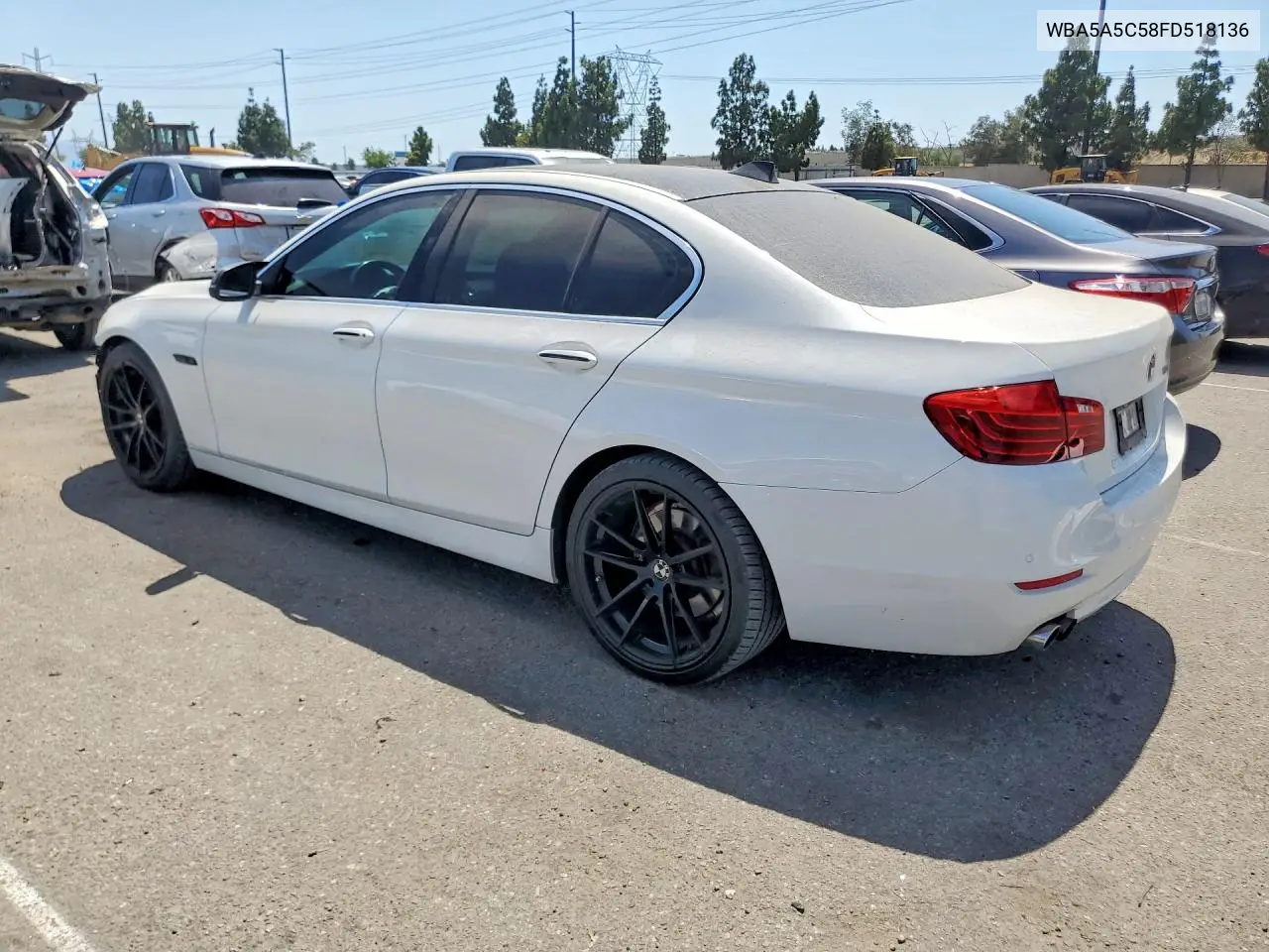2015 BMW 528 I VIN: WBA5A5C58FD518136 Lot: 62127236