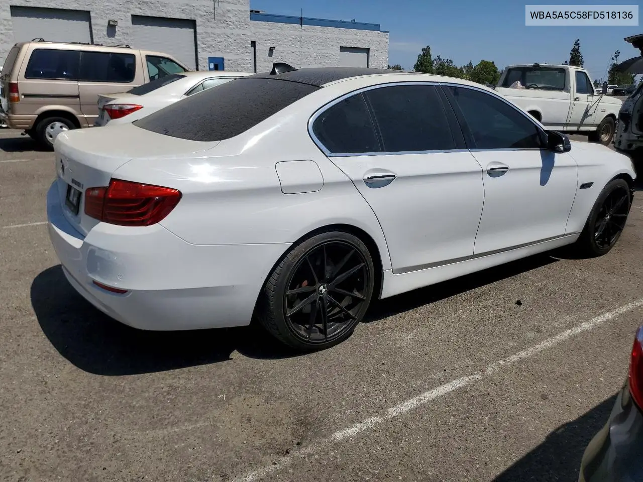 2015 BMW 528 I VIN: WBA5A5C58FD518136 Lot: 62127236