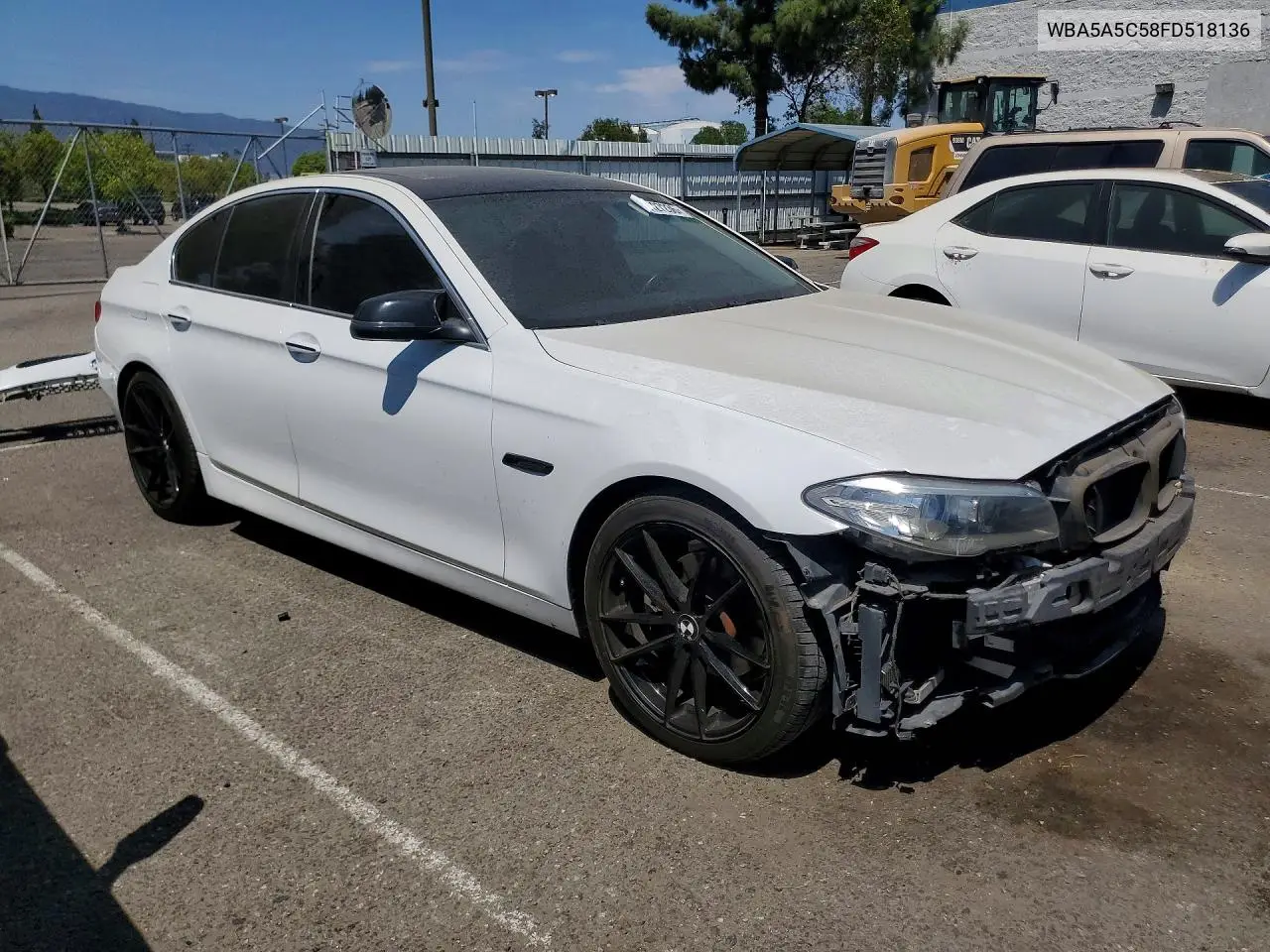 2015 BMW 528 I VIN: WBA5A5C58FD518136 Lot: 62127236