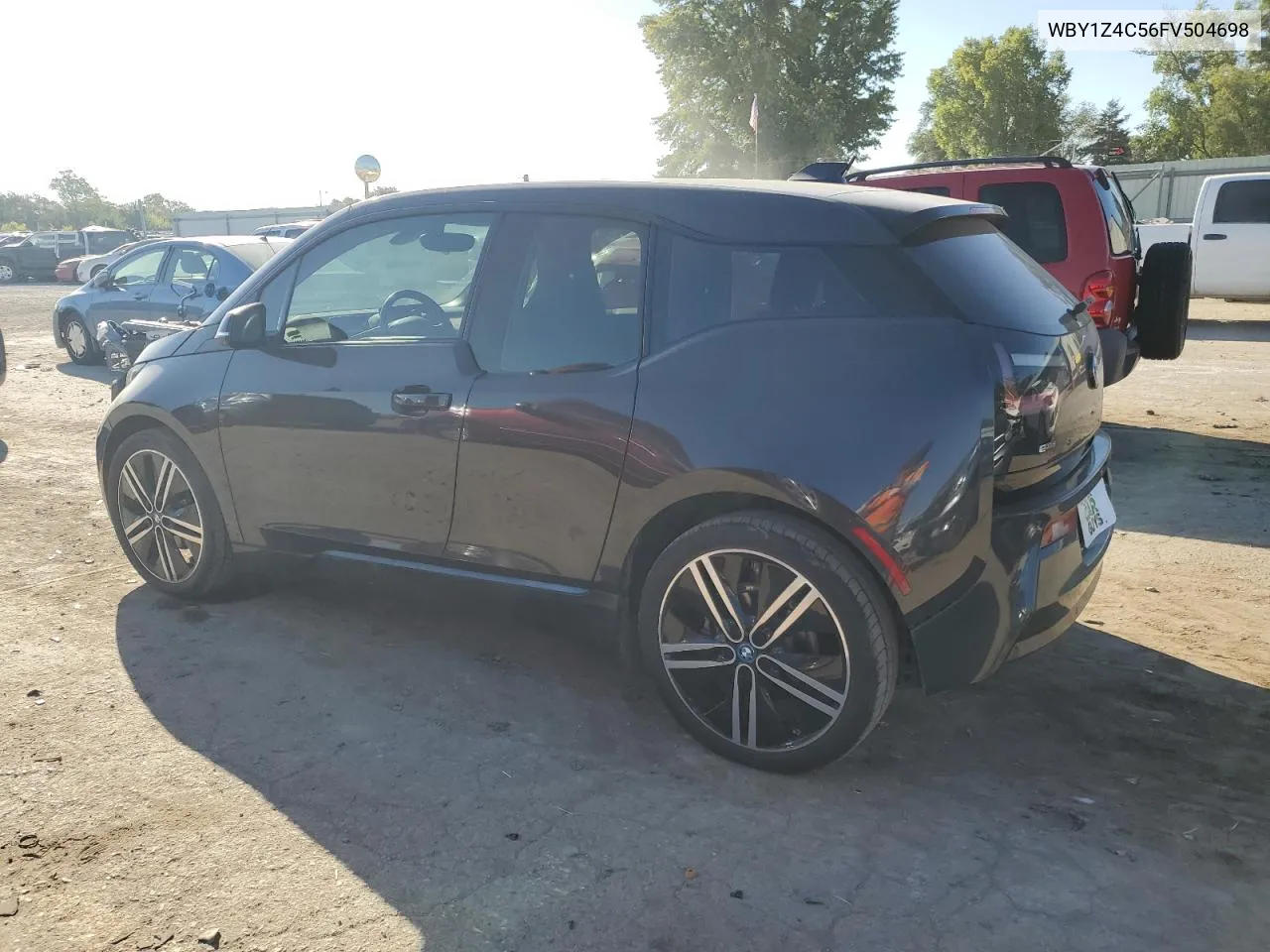 2015 BMW I3 Rex VIN: WBY1Z4C56FV504698 Lot: 74547824
