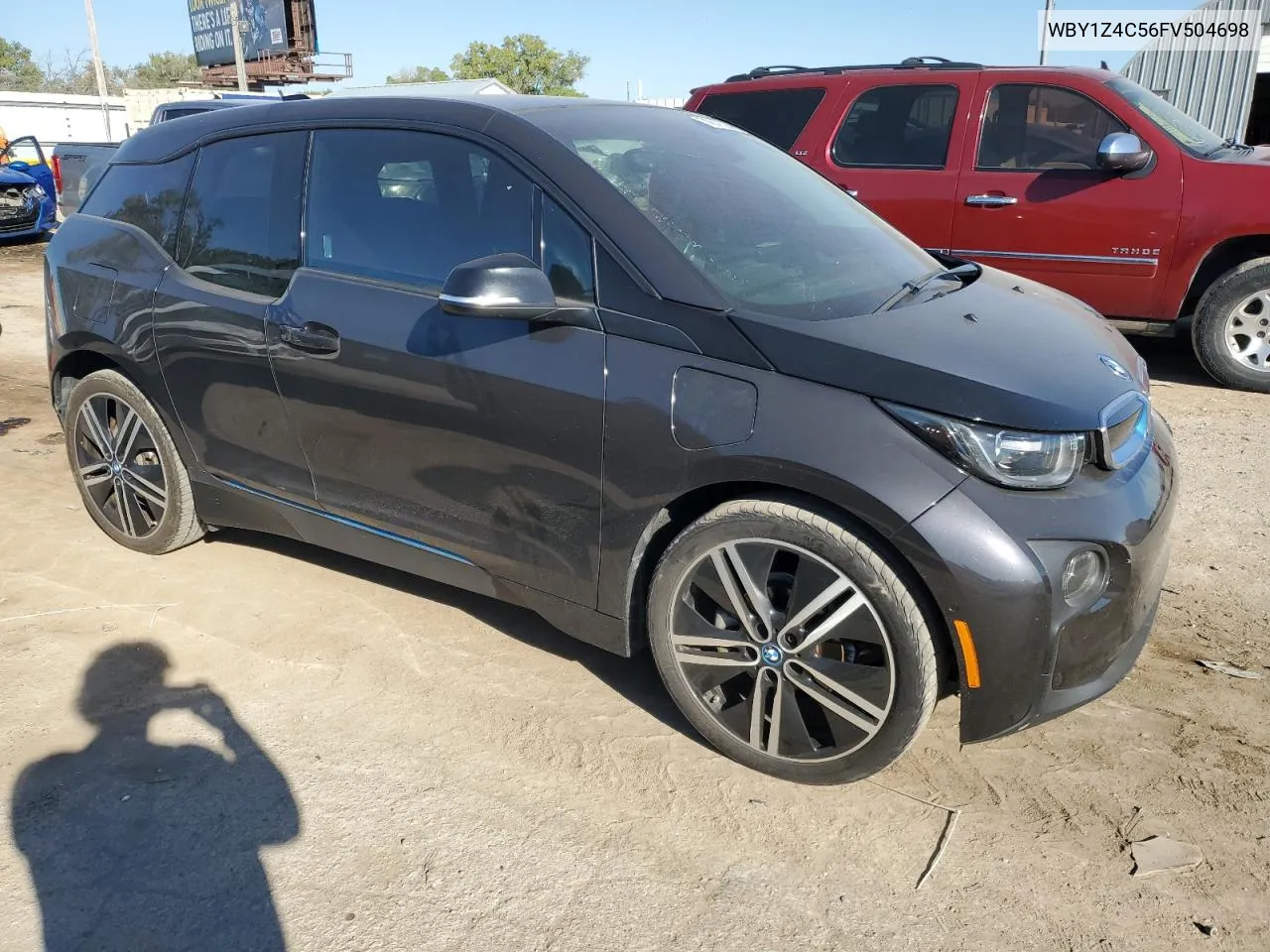 2015 BMW I3 Rex VIN: WBY1Z4C56FV504698 Lot: 74547824