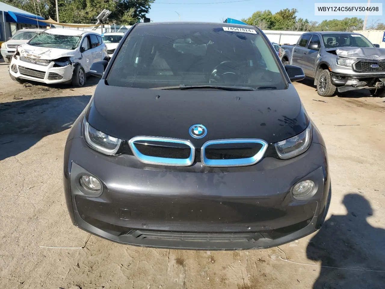 2015 BMW I3 Rex VIN: WBY1Z4C56FV504698 Lot: 74547824