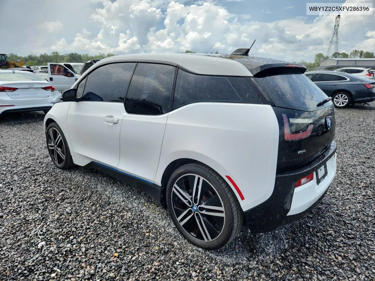 2015 BMW I3 Bev VIN: WBY1Z2C5XFV286396 Lot: 85622735
