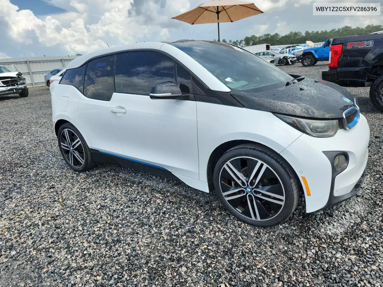 2015 BMW I3 Bev VIN: WBY1Z2C5XFV286396 Lot: 85622735