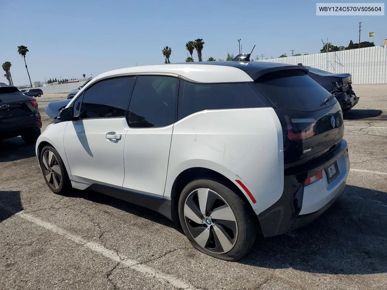 2016 BMW I3 Rex VIN: WBY1Z4C57GV505604 Lot: 50168766