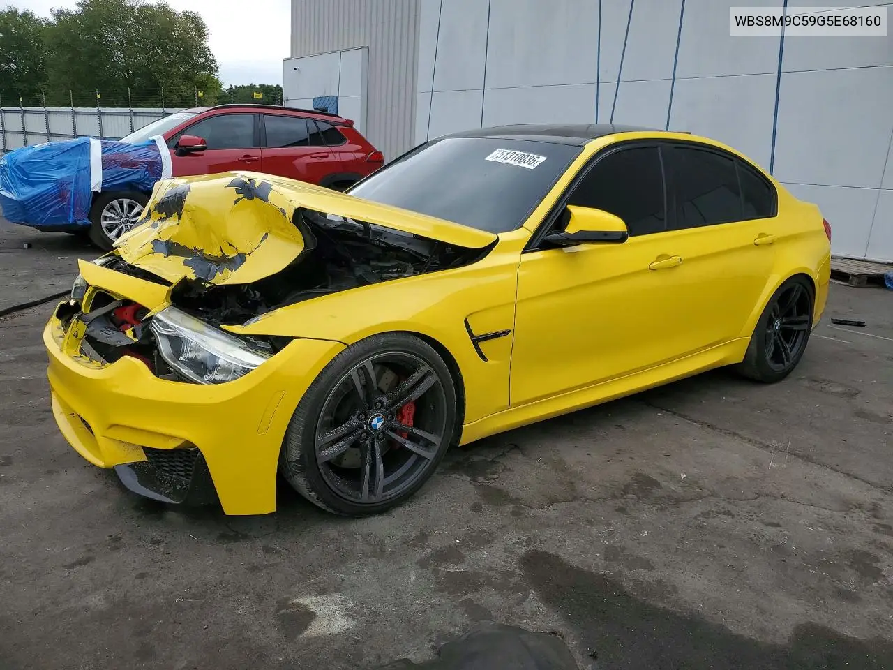 2016 BMW M3 VIN: WBS8M9C59G5E68160 Lot: 51310036