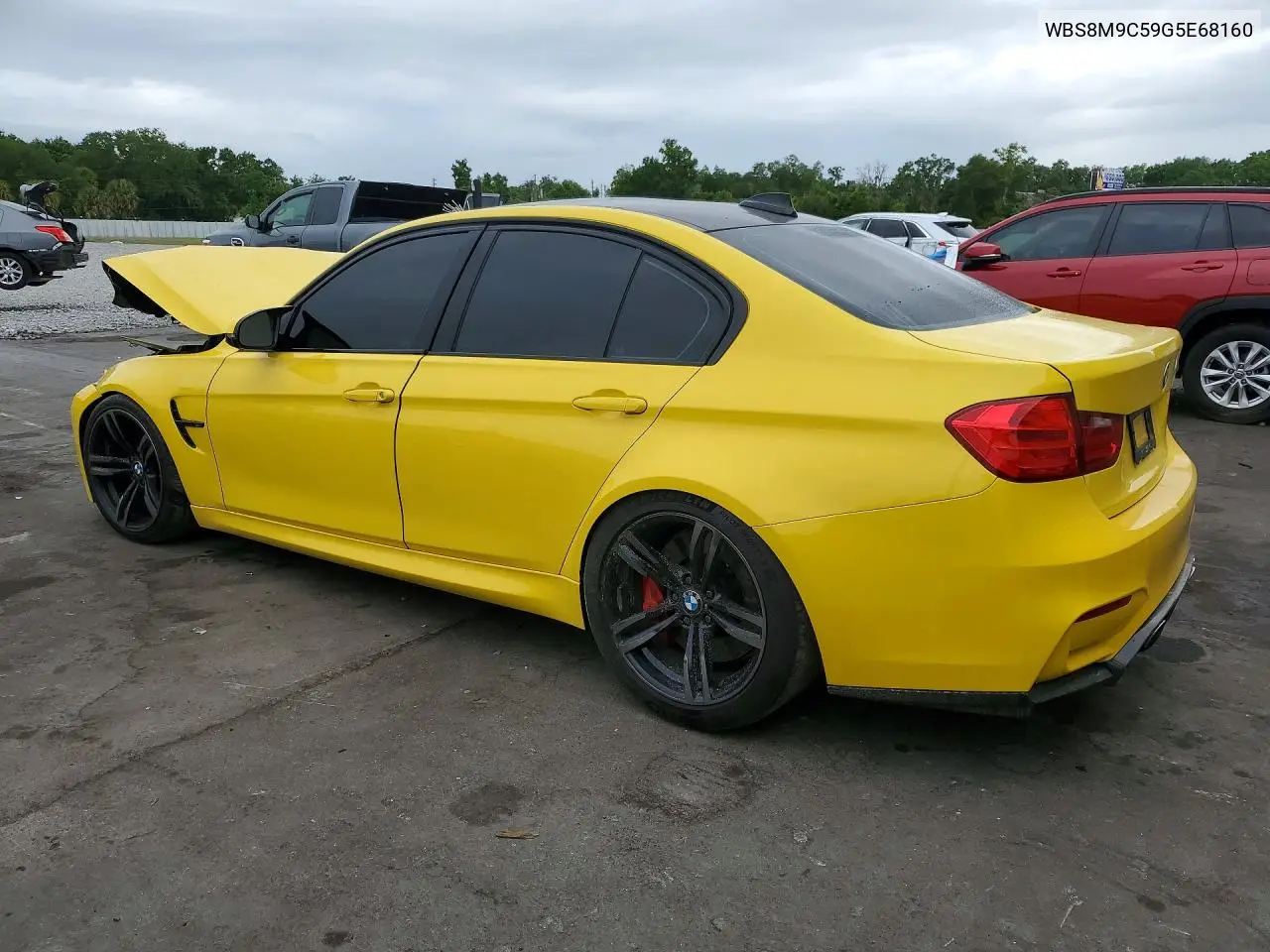 2016 BMW M3 VIN: WBS8M9C59G5E68160 Lot: 51310036