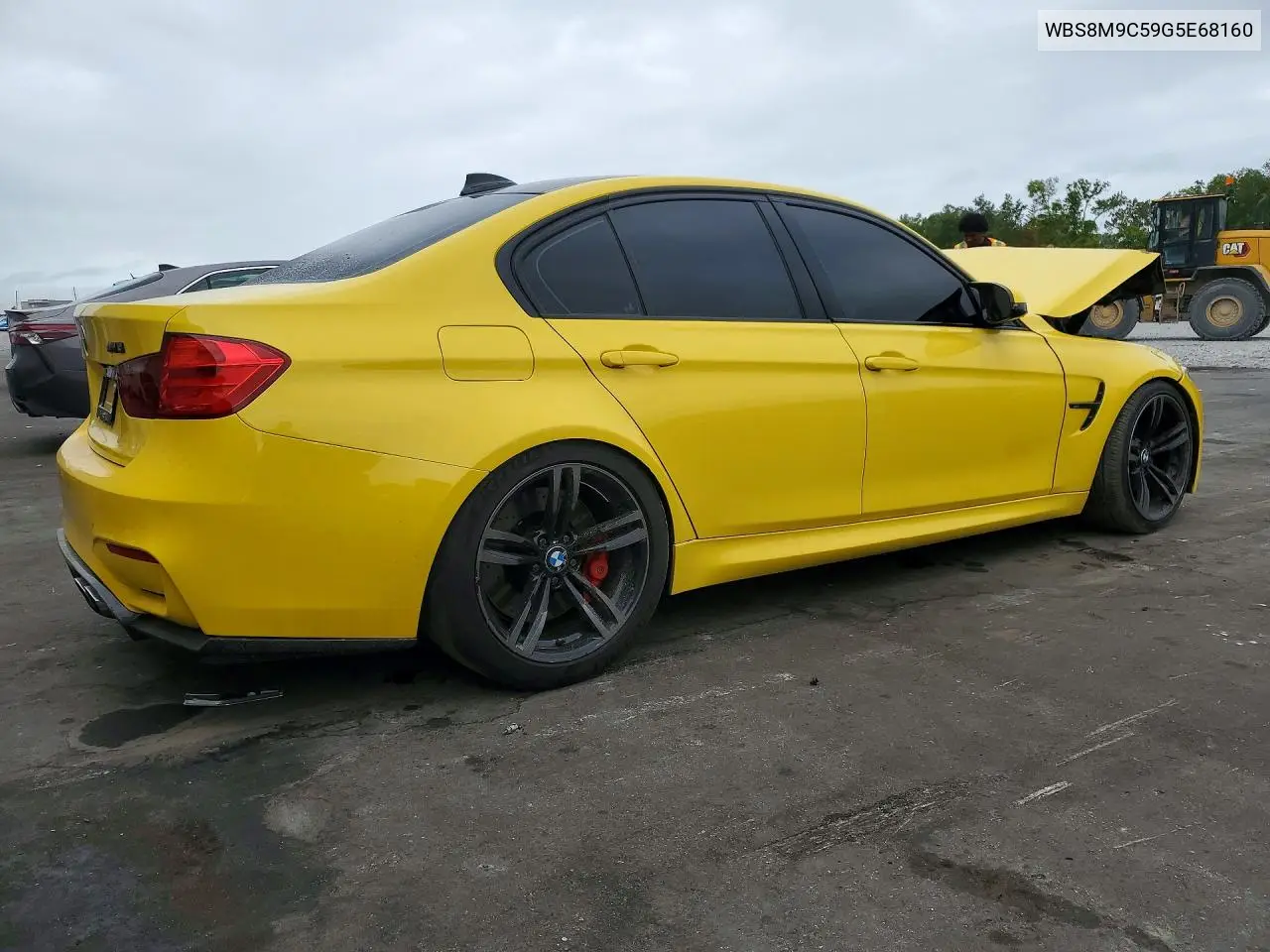 2016 BMW M3 VIN: WBS8M9C59G5E68160 Lot: 51310036