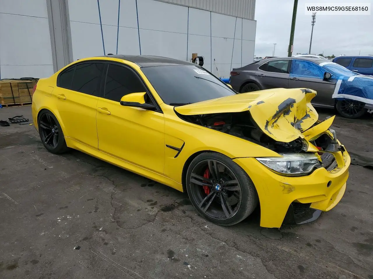 2016 BMW M3 VIN: WBS8M9C59G5E68160 Lot: 51310036