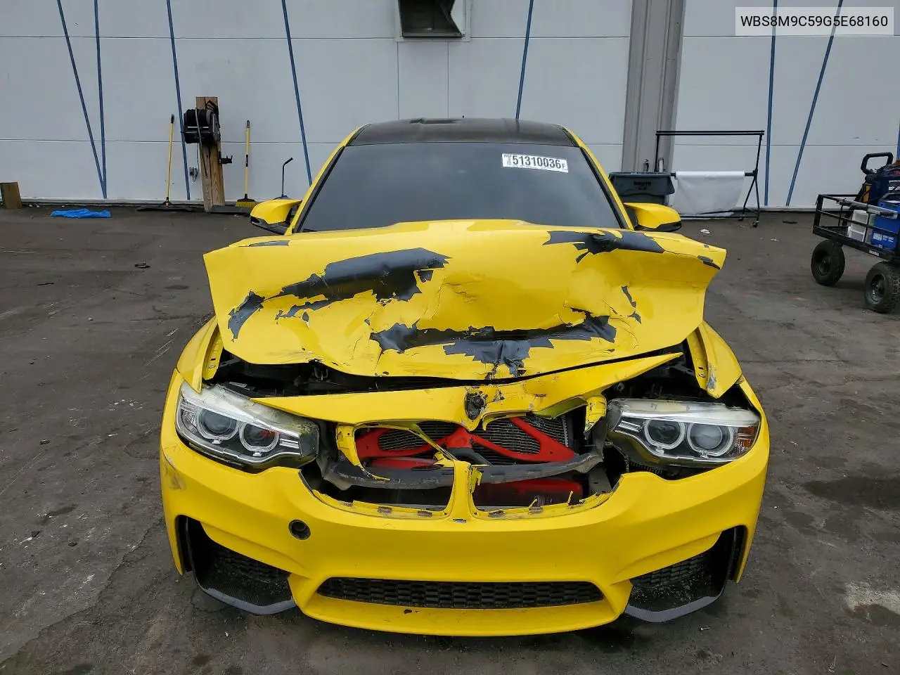 2016 BMW M3 VIN: WBS8M9C59G5E68160 Lot: 51310036