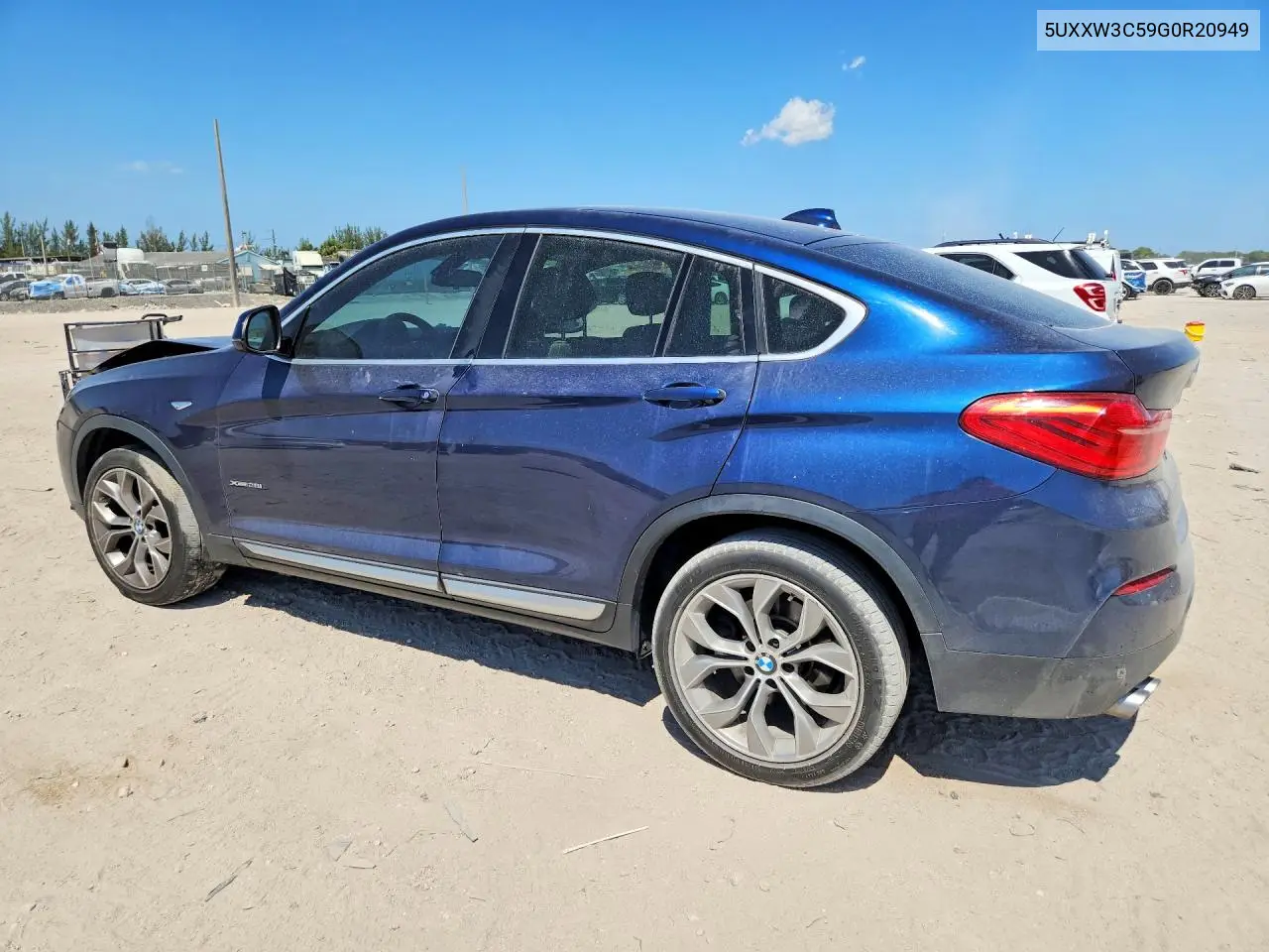 2016 BMW X4 xDrive28I VIN: 5UXXW3C59G0R20949 Lot: 51973486
