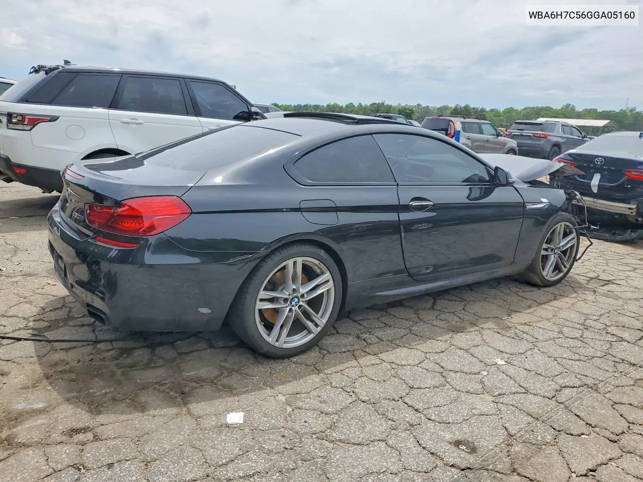 2016 BMW 650 Xi VIN: WBA6H7C56GGA05160 Lot: 52557476