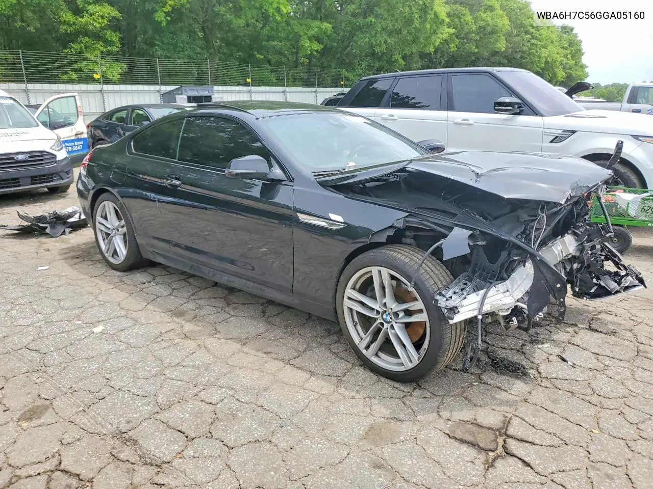 2016 BMW 650 Xi VIN: WBA6H7C56GGA05160 Lot: 52557476