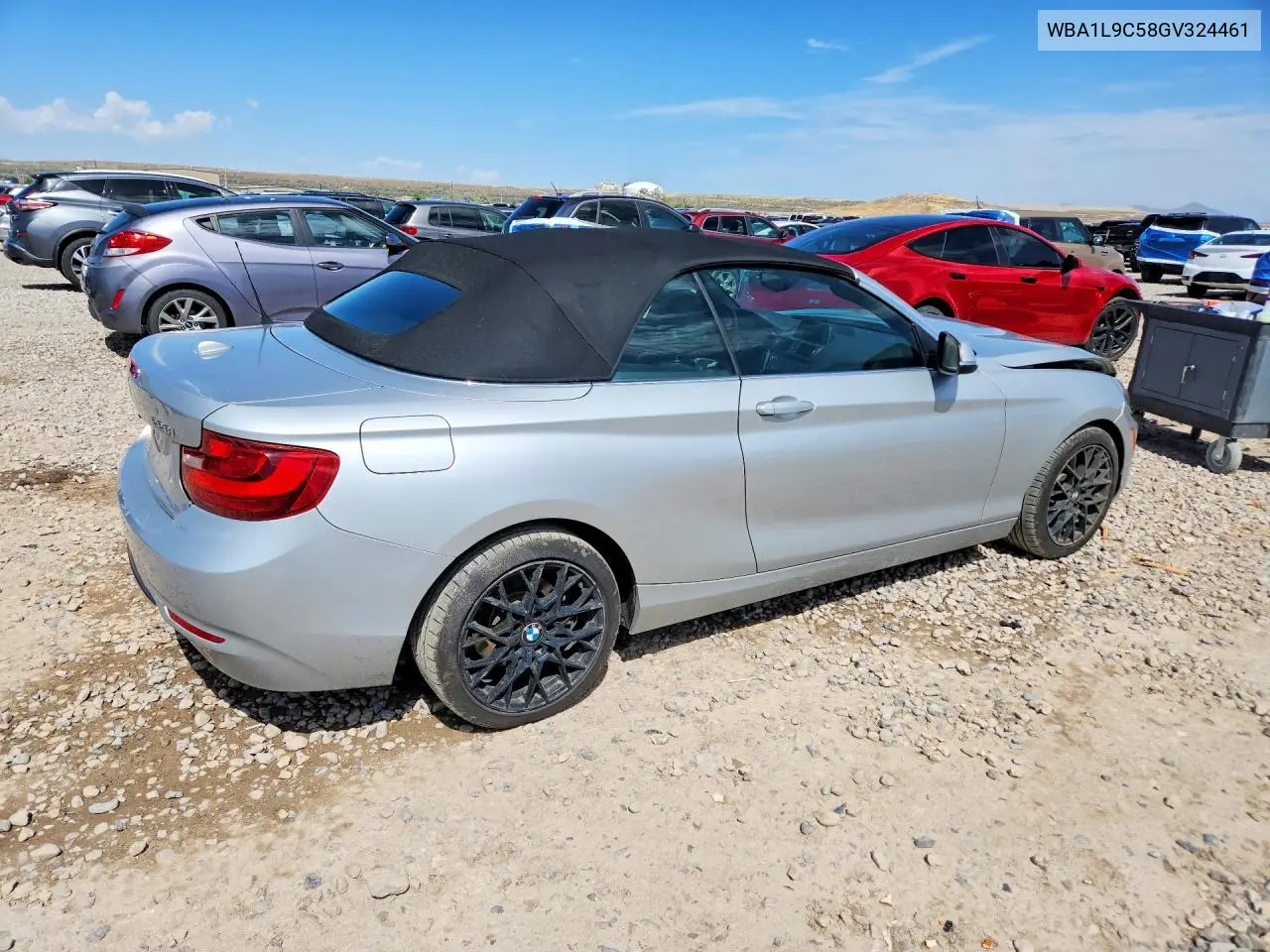 2016 BMW 228 Xi Sulev VIN: WBA1L9C58GV324461 Lot: 53197246