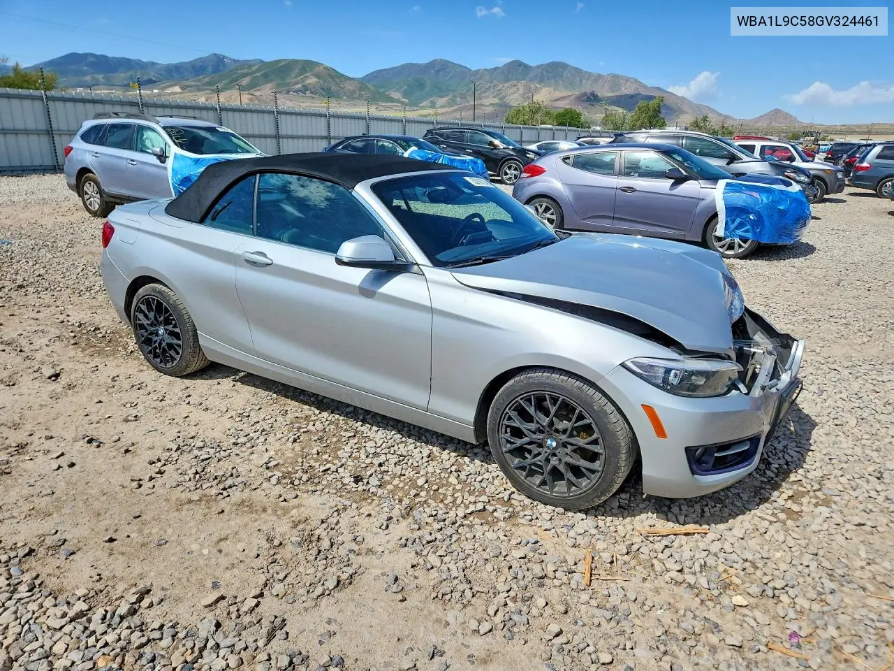 2016 BMW 228 Xi Sulev VIN: WBA1L9C58GV324461 Lot: 53197246