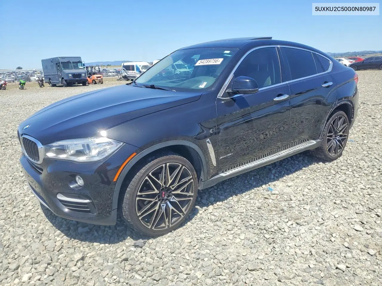 2016 BMW X6 xDrive35I VIN: 5UXKU2C50G0N80987 Lot: 54289756