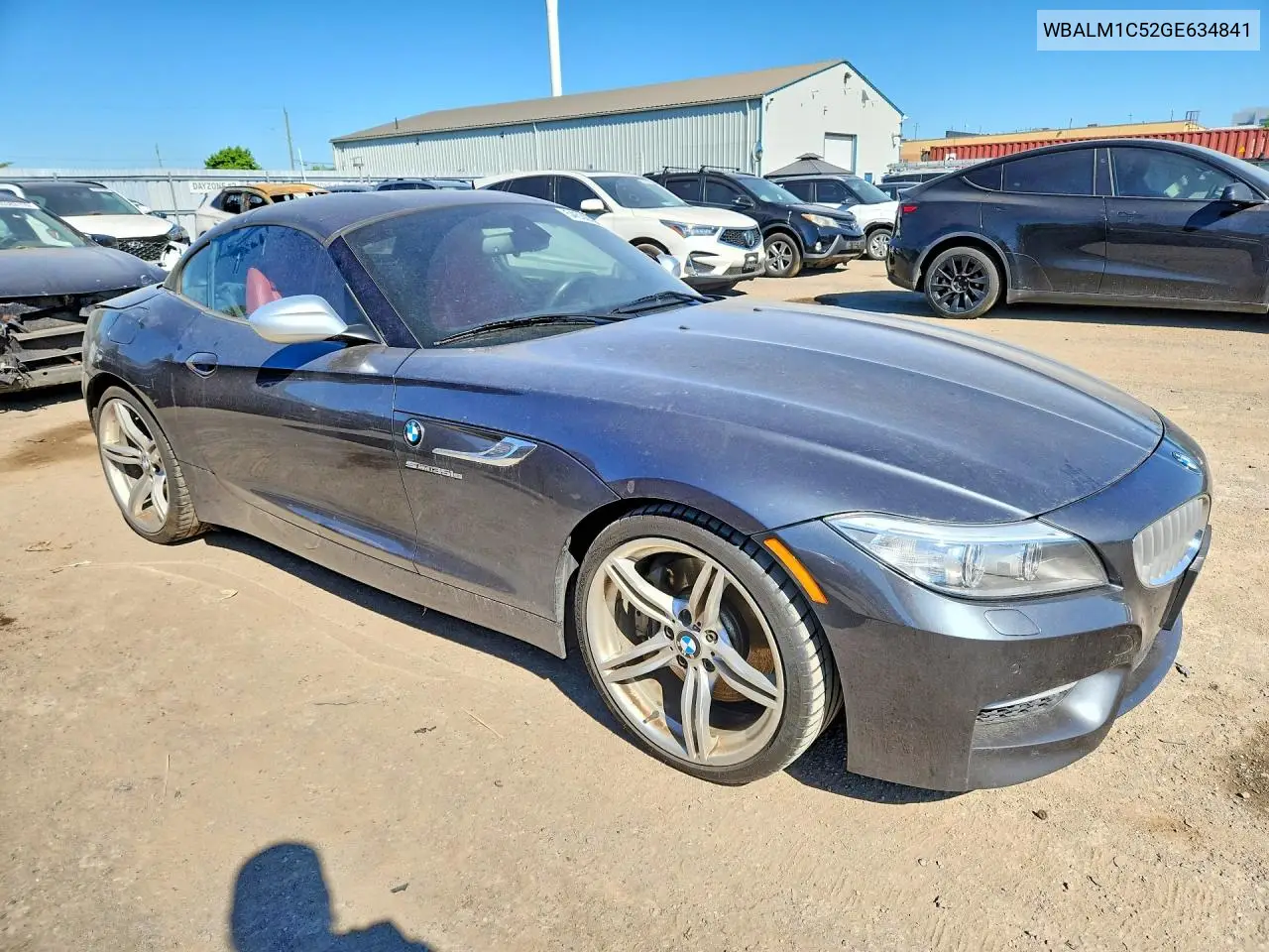 2016 BMW Z4 Sdrive35Is VIN: WBALM1C52GE634841 Lot: 54530326