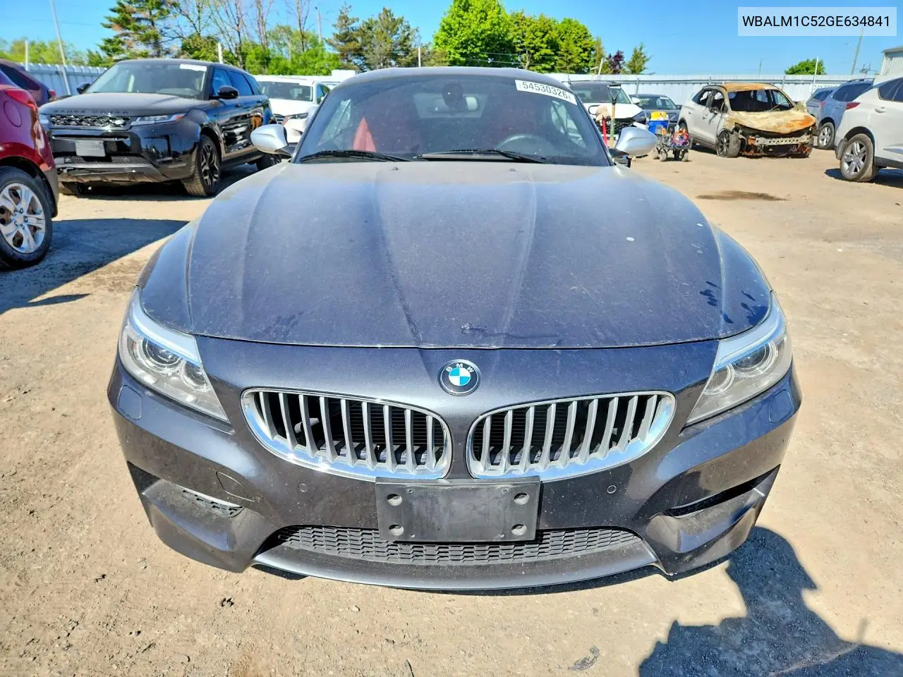 2016 BMW Z4 Sdrive35Is VIN: WBALM1C52GE634841 Lot: 54530326