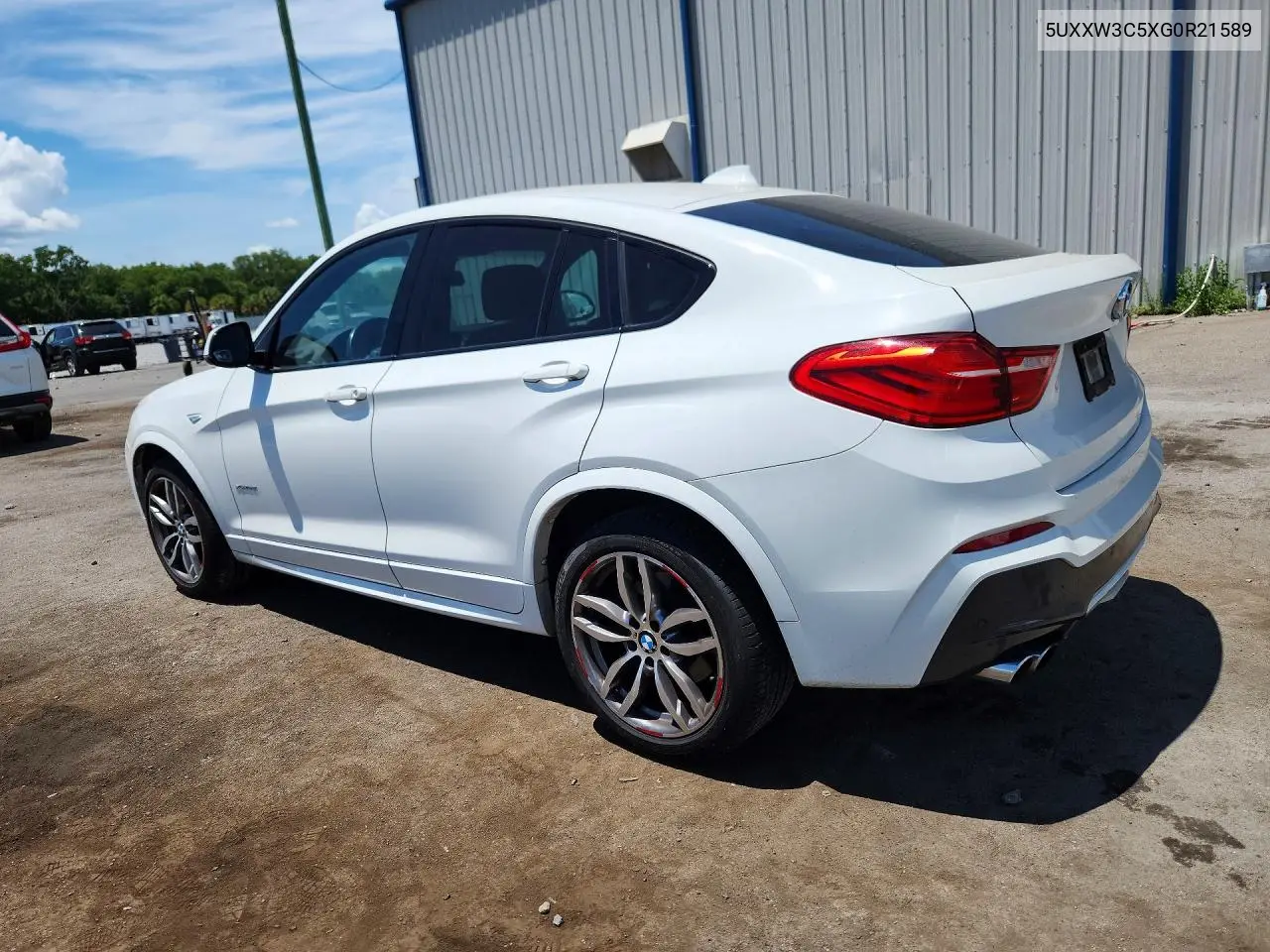 2016 BMW X4 xDrive28I VIN: 5UXXW3C5XG0R21589 Lot: 54831756