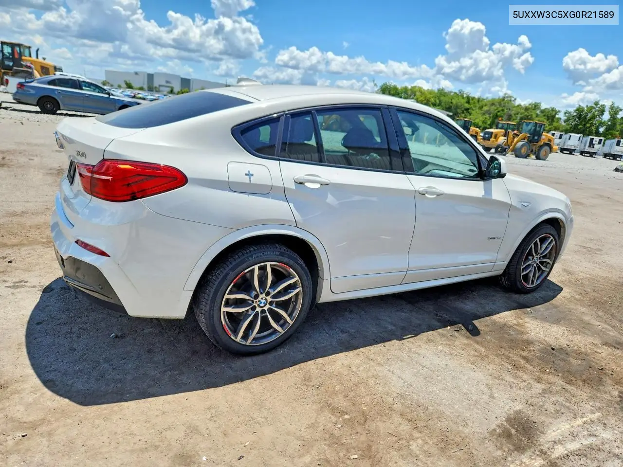 2016 BMW X4 xDrive28I VIN: 5UXXW3C5XG0R21589 Lot: 54831756