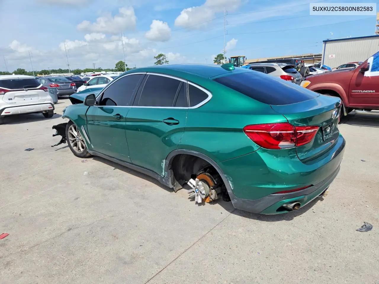2016 BMW X6 xDrive35I VIN: 5UXKU2C58G0N82583 Lot: 54897476
