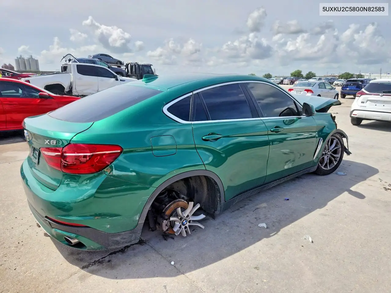 2016 BMW X6 xDrive35I VIN: 5UXKU2C58G0N82583 Lot: 54897476
