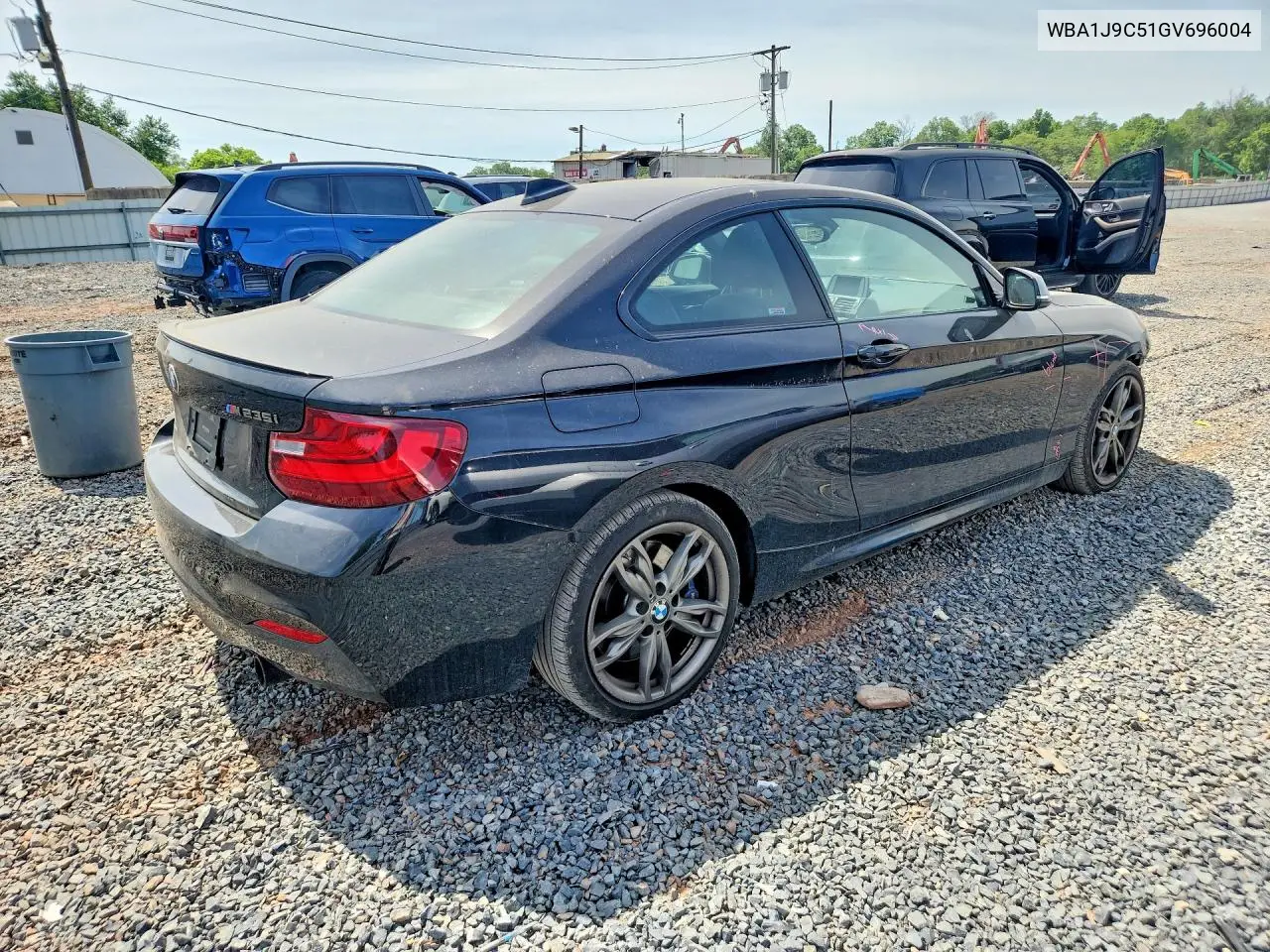 2016 BMW M235Xi VIN: WBA1J9C51GV696004 Lot: 55003846
