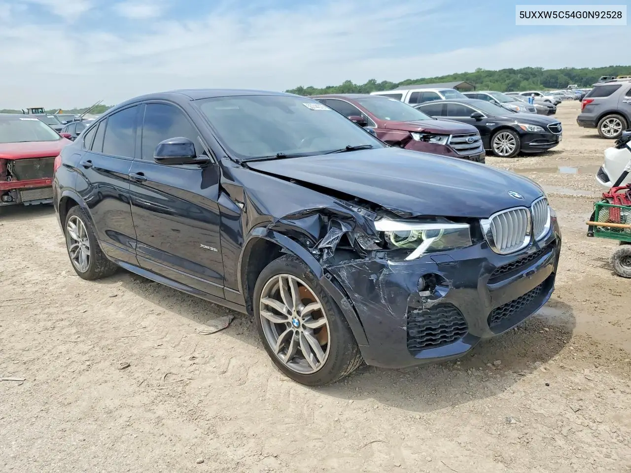 2016 BMW X4 xDrive35I VIN: 5UXXW5C54G0N92528 Lot: 55744376