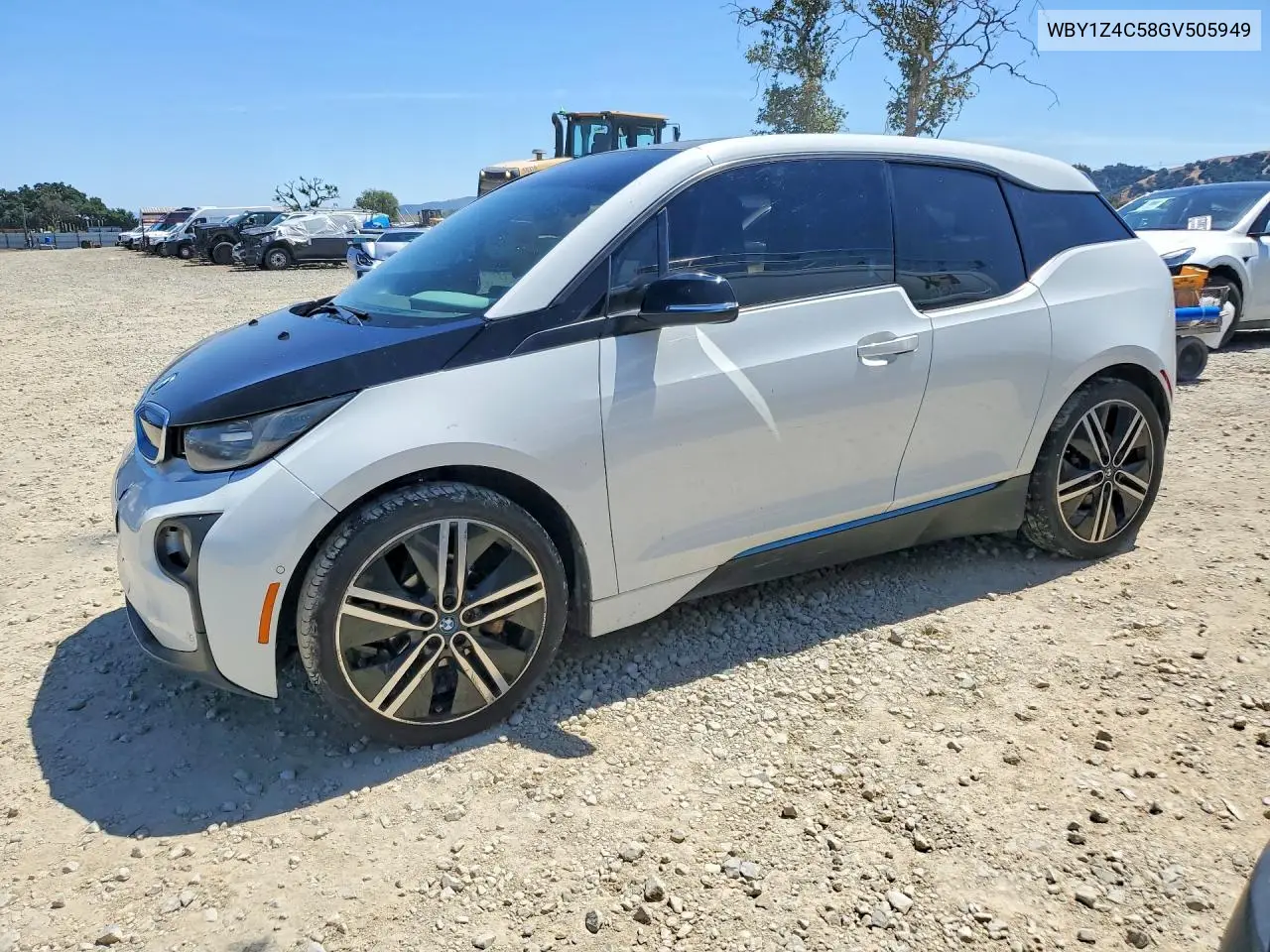 2016 BMW I3 Rex VIN: WBY1Z4C58GV505949 Lot: 55759116