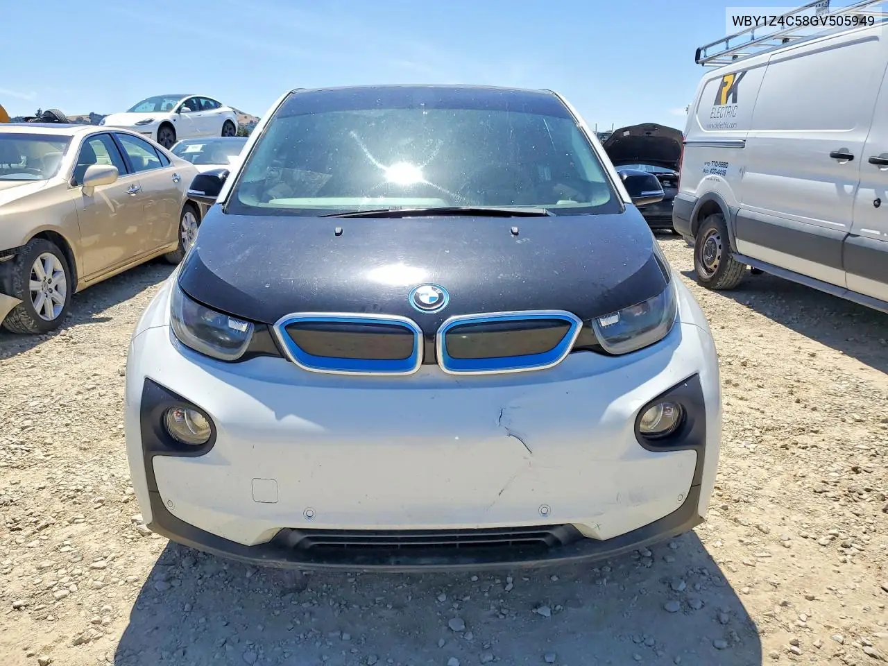 2016 BMW I3 Rex VIN: WBY1Z4C58GV505949 Lot: 55759116
