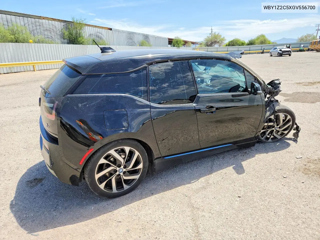 2016 BMW I3 Bev VIN: WBY1Z2C5XGV556700 Lot: 56343256