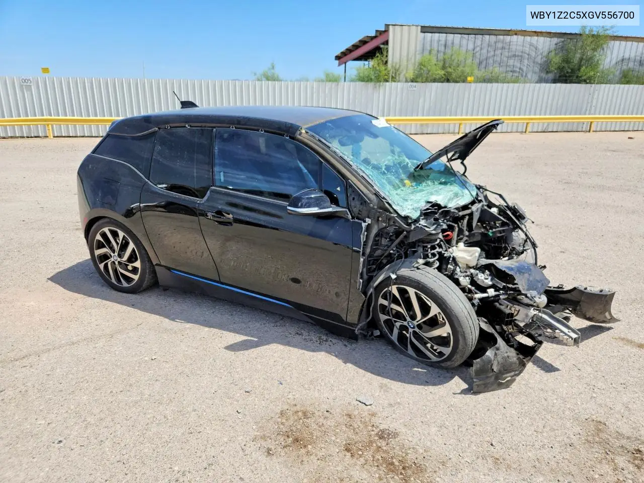 2016 BMW I3 Bev VIN: WBY1Z2C5XGV556700 Lot: 56343256