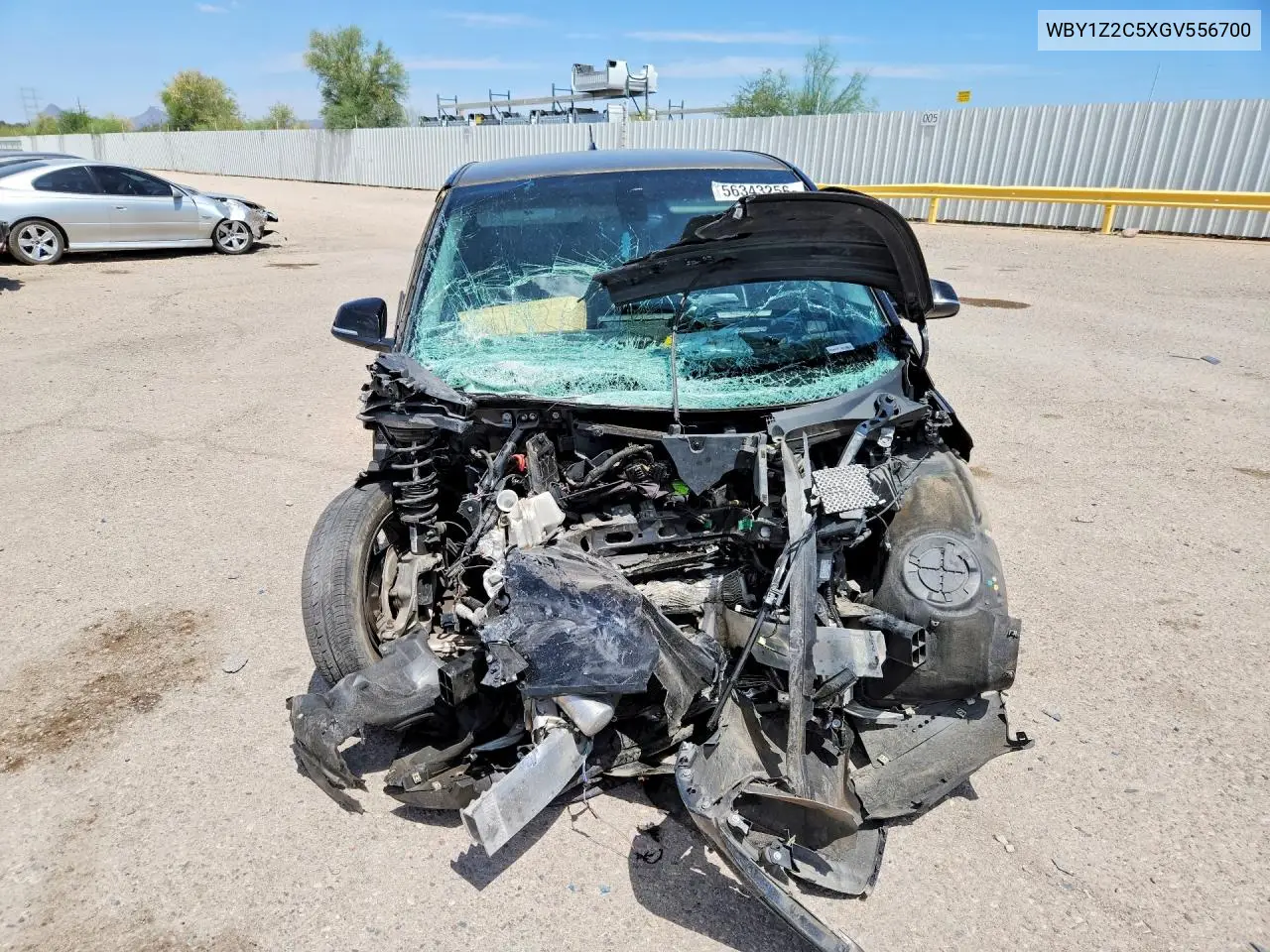 2016 BMW I3 Bev VIN: WBY1Z2C5XGV556700 Lot: 56343256