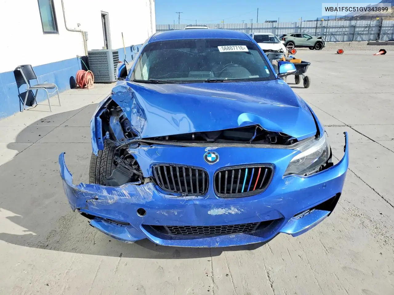 2016 BMW 228 I VIN: WBA1F5C51GV343899 Lot: 56807716
