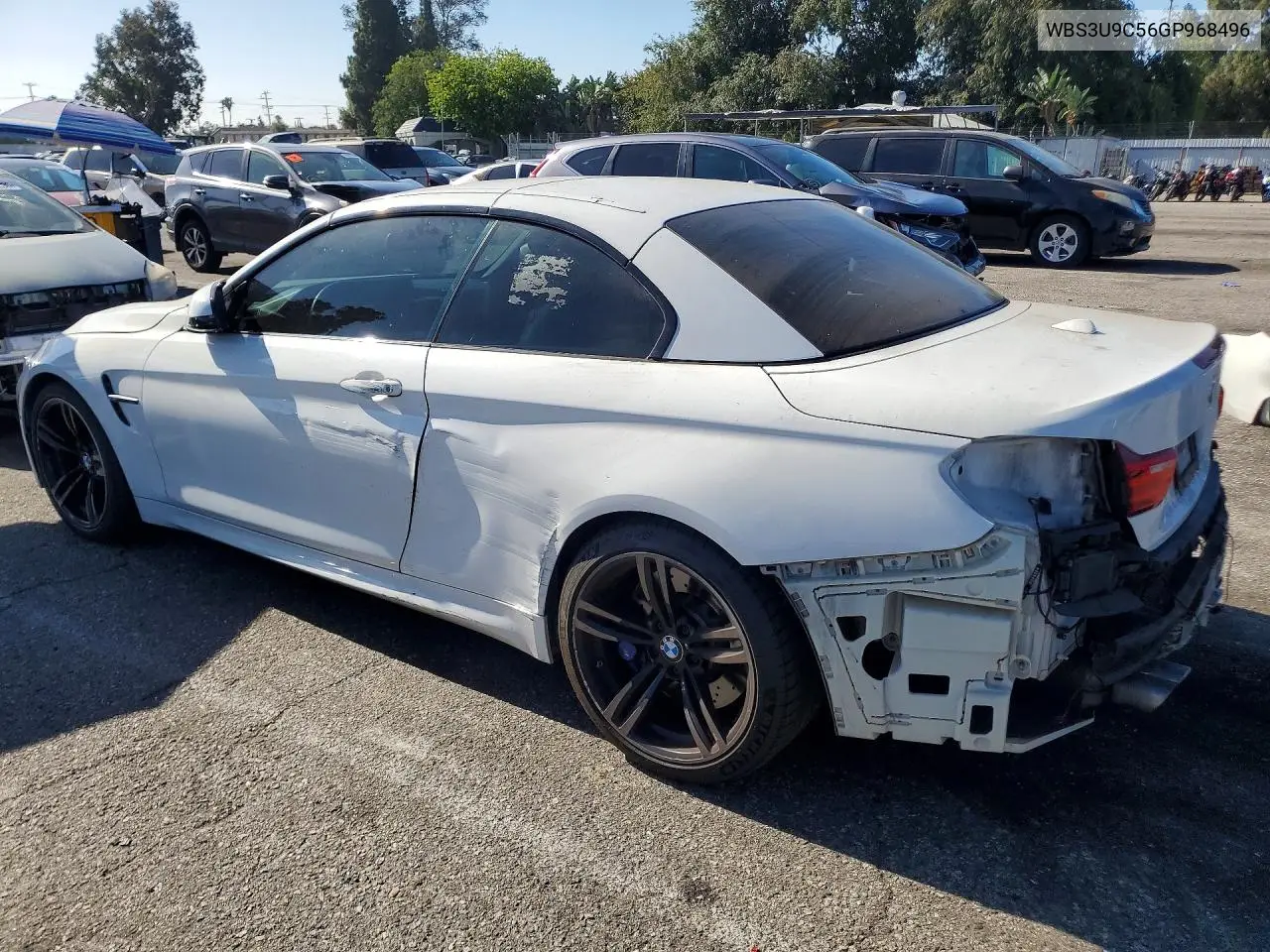 2016 BMW M4 VIN: WBS3U9C56GP968496 Lot: 56812376