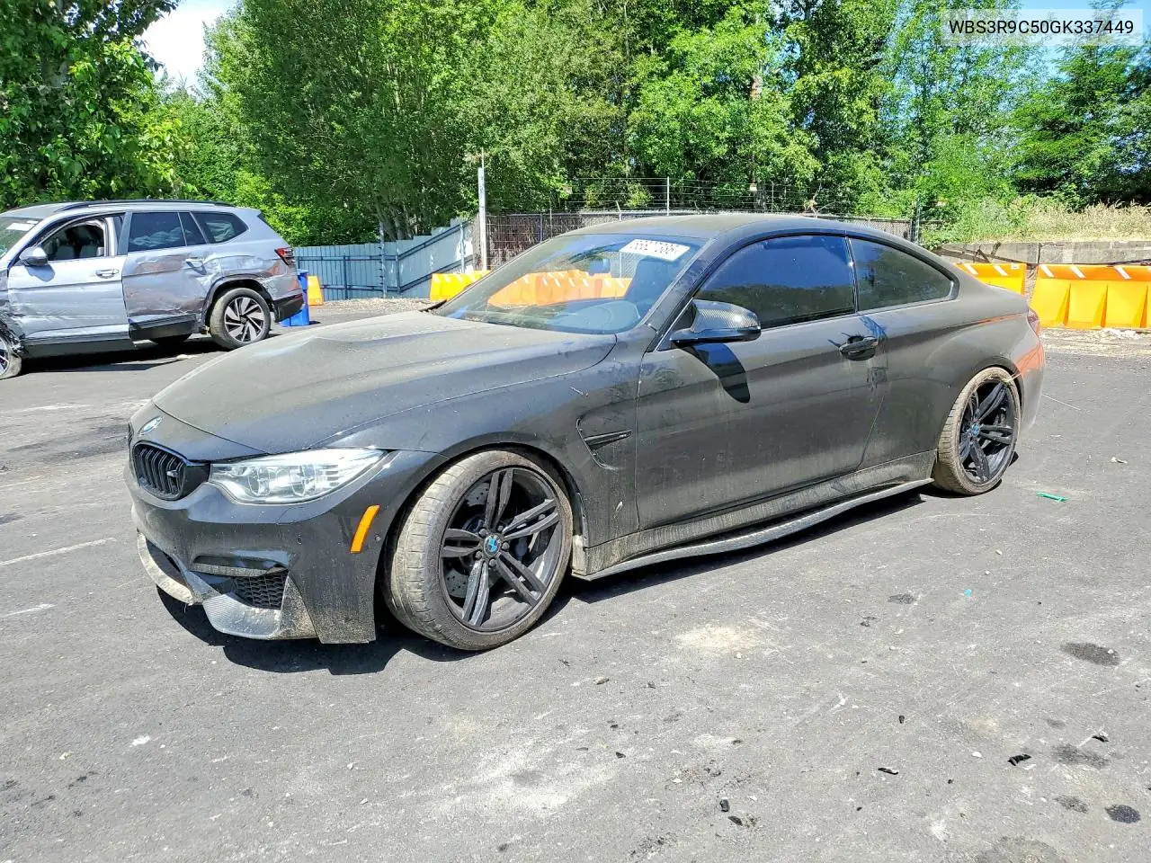2016 BMW M4 VIN: WBS3R9C50GK337449 Lot: 56827386