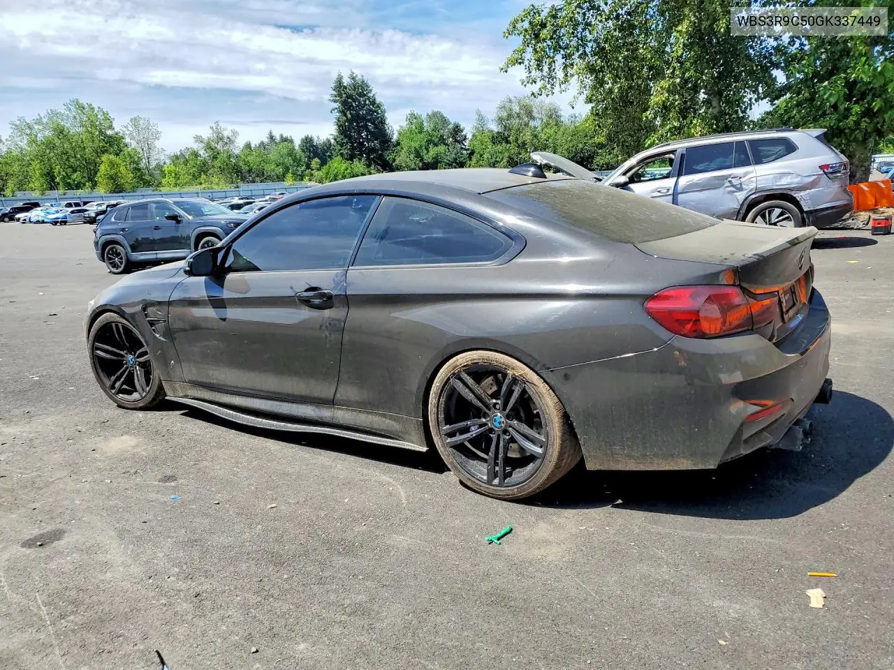 2016 BMW M4 VIN: WBS3R9C50GK337449 Lot: 56827386