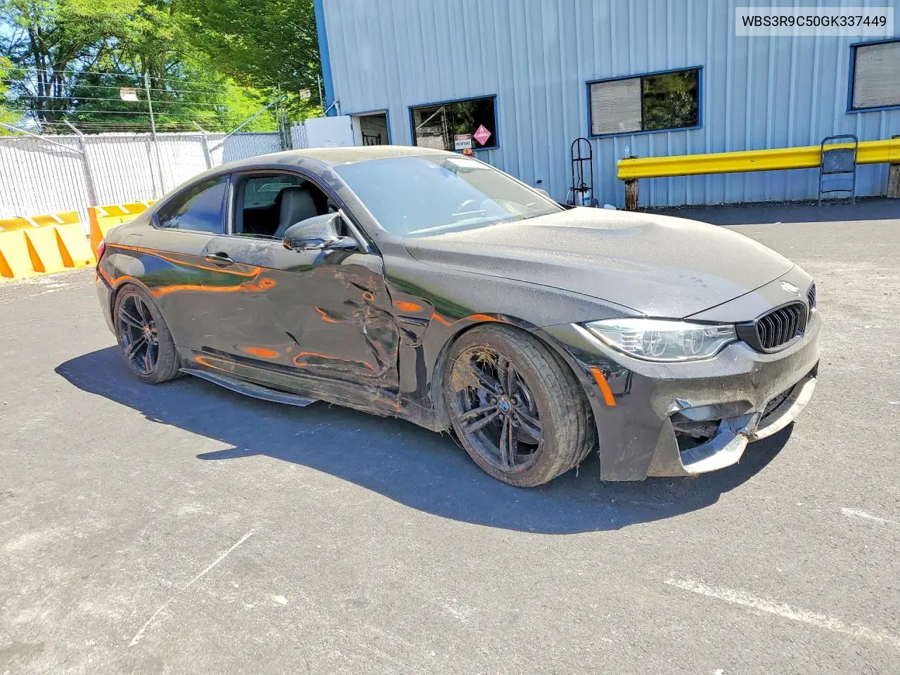 2016 BMW M4 VIN: WBS3R9C50GK337449 Lot: 56827386