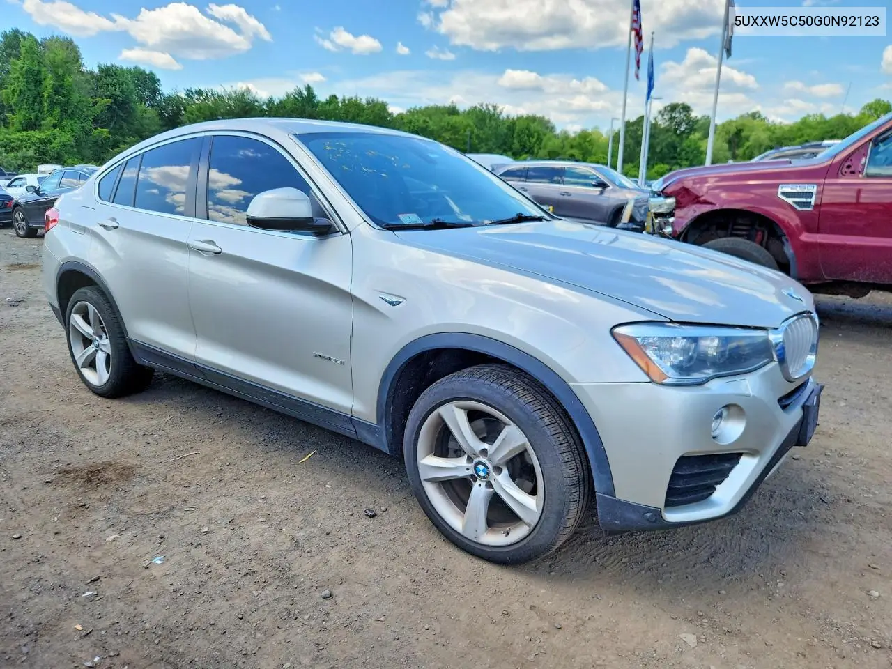 2016 BMW X4 xDrive35I VIN: 5UXXW5C50G0N92123 Lot: 56862036