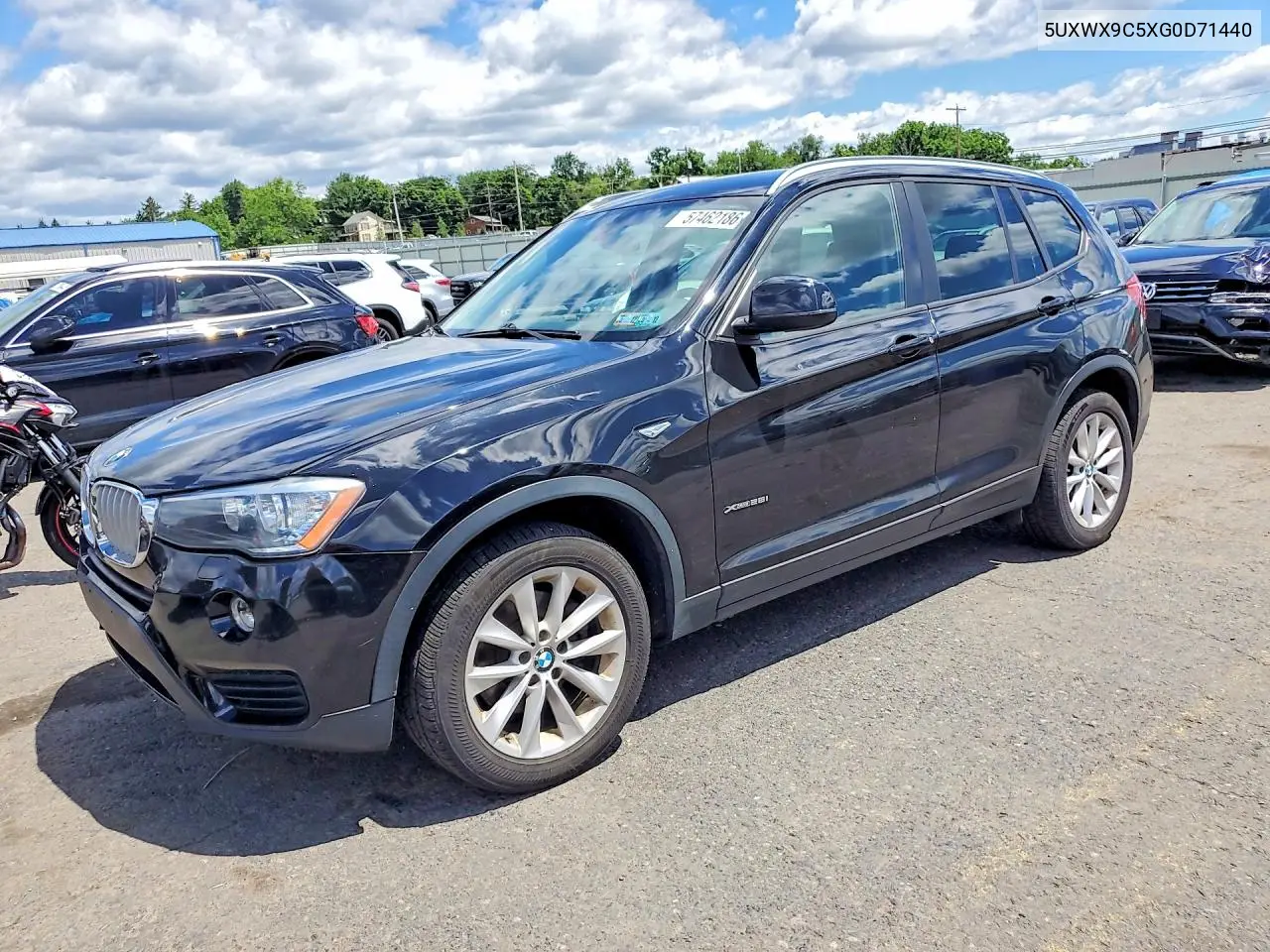 2016 BMW X3 xDrive28I VIN: 5UXWX9C5XG0D71440 Lot: 57462186